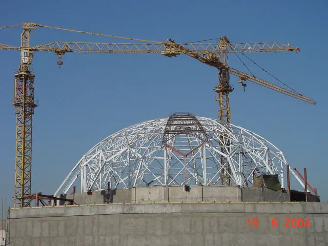 The dome of Almas Sharq complex